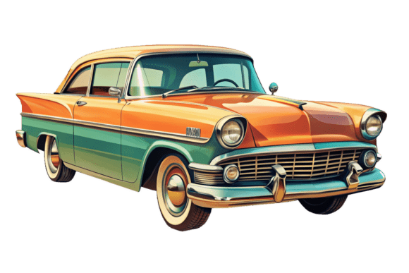 Download Watercolor Vintage Car PNG Mega Bundle - Png Collection