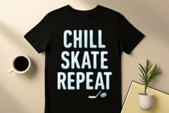 Download Chill Skate Repeat Hockey PNG - Png Collection