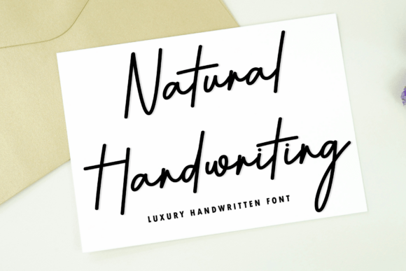 Download Natural Handwriting - Premium Resources