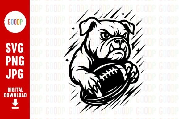 Download Bulldog Football Mascot Png - Png Collection