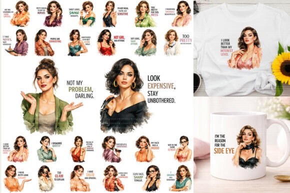 Download Sarcastic Sassy Women Sublimation PNG - Png Collection