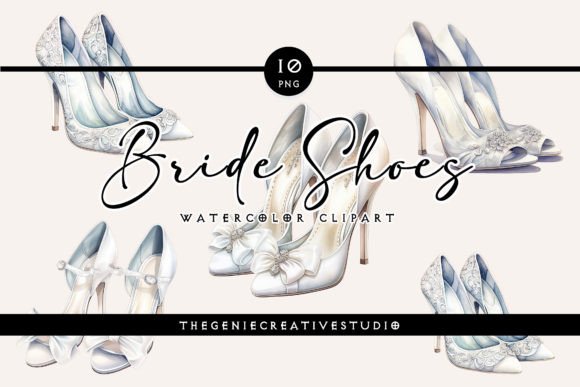 Download Watercolor Bride Shoes PNG Clipart - Png Collection