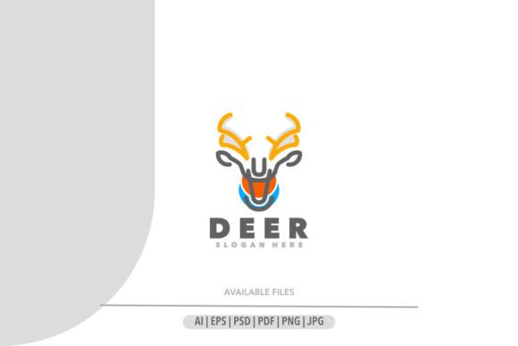 Download Deer Line Art - Deer line art Collection