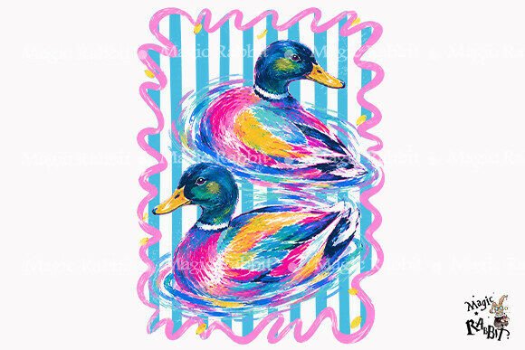Download Colorful Mallard Duck PNG - Png Collection