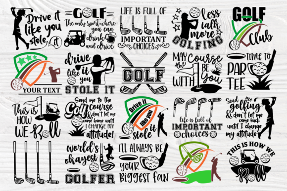 Download Golf Quotes, Golf Club Svg Cut Files - Files Collection