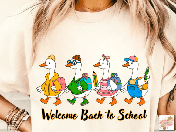 Download Silly Goose Back to School Png - Png Collection