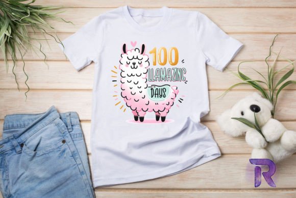 Download 100th Day of School Llama PNG - Png Collection