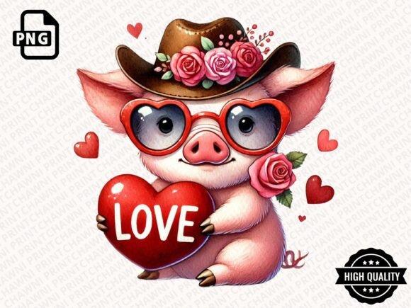 Download Cute Valentine Animal Clipart PNG - Png Collection