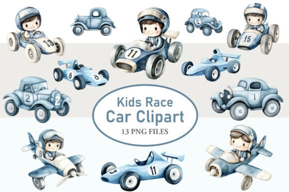 Download Kids Race Car PNG Clipart - Png Collection