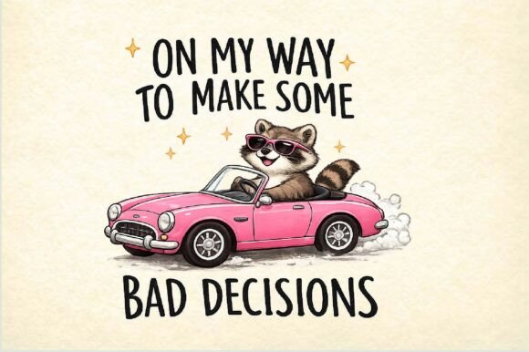 Download Funny Raccoon Driving Car PNG, - Png Collection
