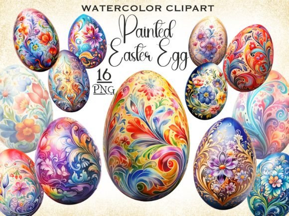 Download Painted Easter Egg PNG Bundle - Png Collection