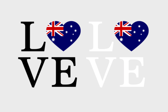 Download Australia Flag, Love Australia SVG PNG - Png Collection