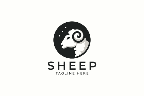 Download Elegant Modern Sheep Logo Wool Livestock - Wool Collection